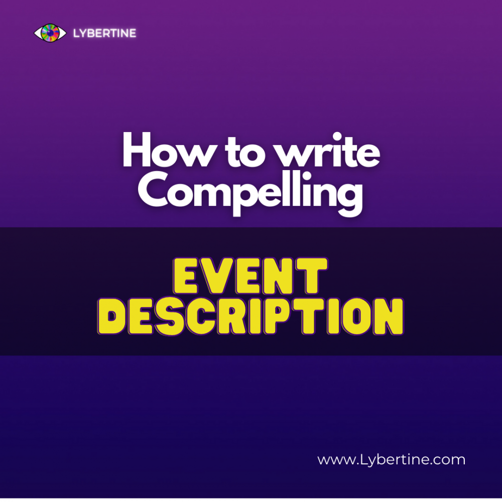 Crafting Compelling Event Descriptions: Tips and Tools